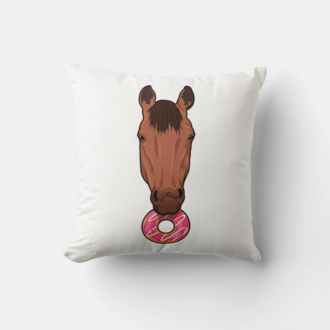 Horse with Doughnut Cushion (Front)