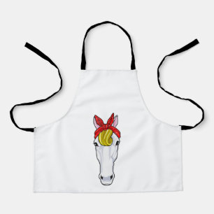 Horse with Ribbon Apron