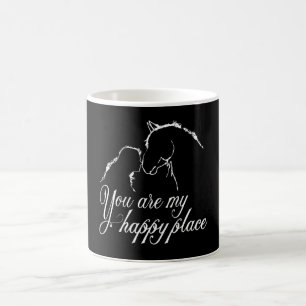 Horse You're Mine Happy Place Womens Print Themed Coffee Mug