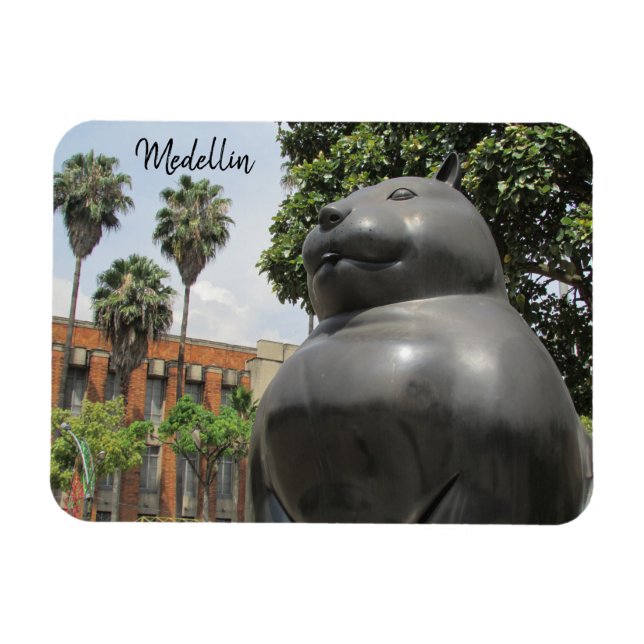 horseback botero magnet (Horizontal)