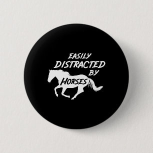 Horseback Horse Riding 6 Cm Round Badge