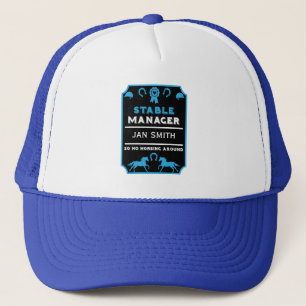 Horseback Rider Instructor Trucker Hat
