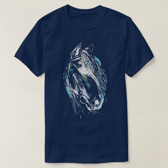Horseback Riding Horse 1 T-Shirt (Design Front)