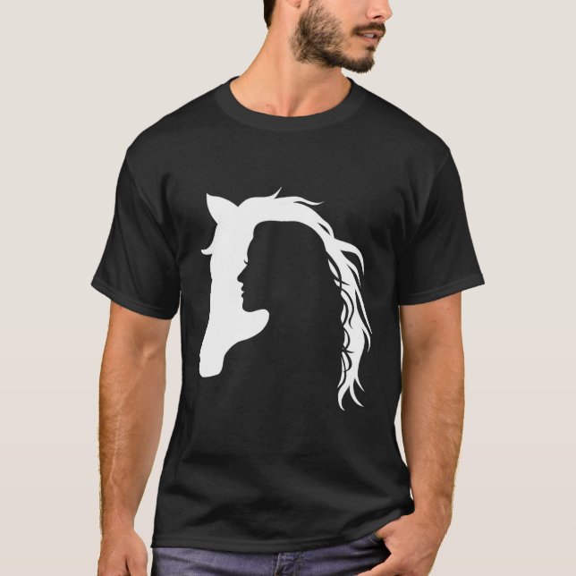Horseback Riding - Horse Trainer Horseman Equestri T-Shirt (Front)