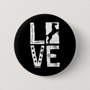 Horseback Riding Shirt - Horse Owner  6 Cm Round Badge