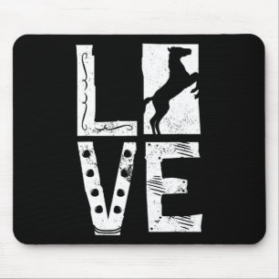 Horseback Riding Shirt - Horse Owner Mouse Pad