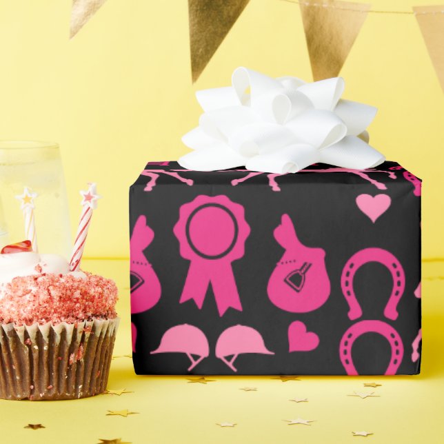 Horseback Riding Wrapping Paper (Birthday Party)
