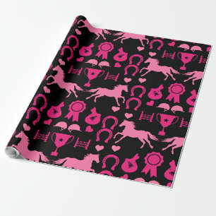 Horseback Riding Wrapping Paper