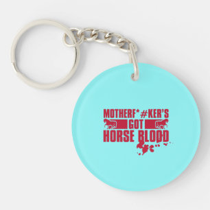 Horseblood Key Ring
