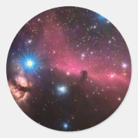 Horsehead and flaming tree nebula