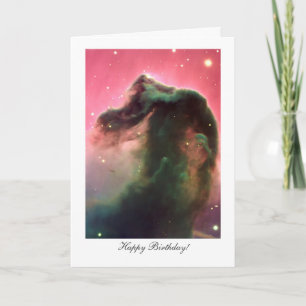 Horsehead Nebula - Happy Birthday Card