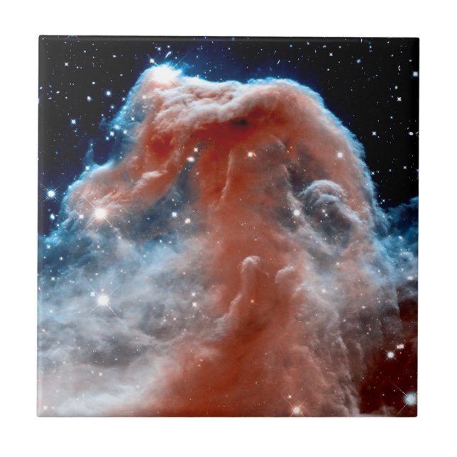 Horsehead Nebula Infrared - Hubble Space Photo Ceramic Tile (Front)