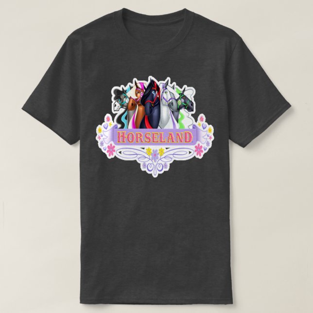 Horseland horses characters horseland shirt (Design Front)