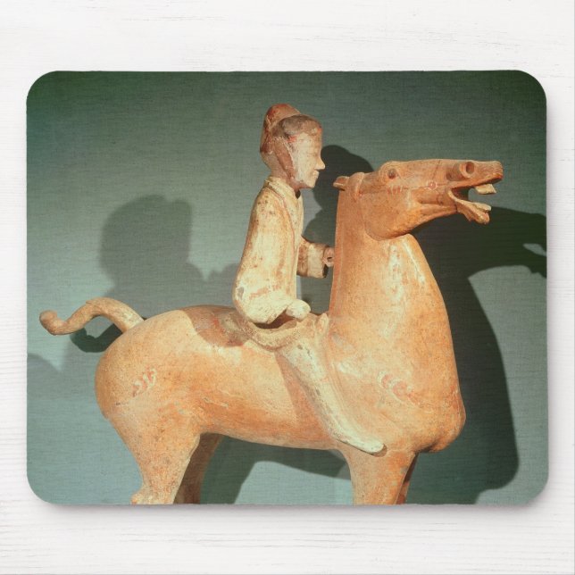 Horseman, from Xianyang, Shaanxi Mouse Pad (Front)