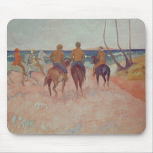 Horseman on the Beach 1902 Mouse Pad