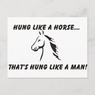 Horseman Postcard