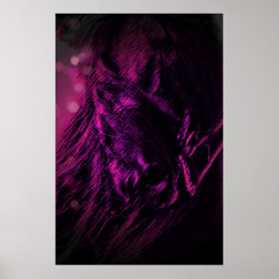HorseOnPurple - Poster