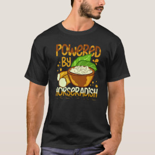 Horseradish Sauce Cream Plant Recipe Root Fresh Di T-Shirt