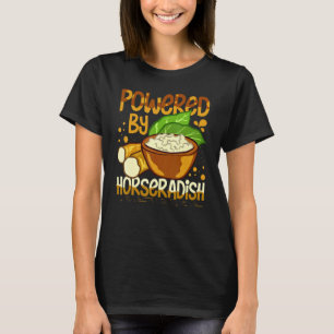 Horseradish Sauce Cream Plant Recipe Root Fresh Di T-Shirt