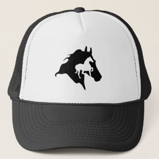 horseriding trucker hat