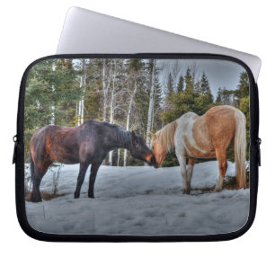 Horses - American Western Theme Laptop Sleeve
