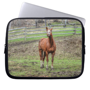 Horses - American Western Theme Laptop Sleeve