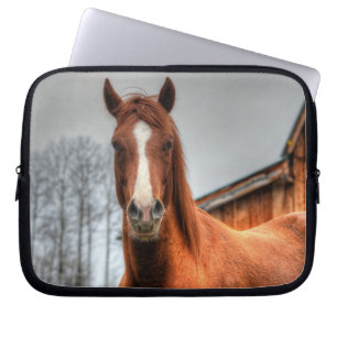 Horses - American Western Theme Laptop Sleeve