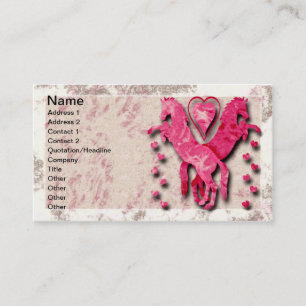 Horses and Hearts Business Card