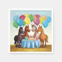 Horses Birthday 