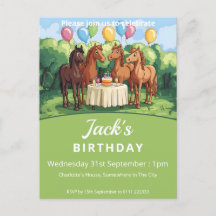 Horses Birthday Party