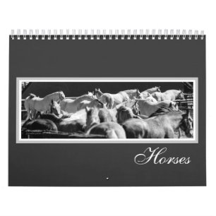 Horses calendar