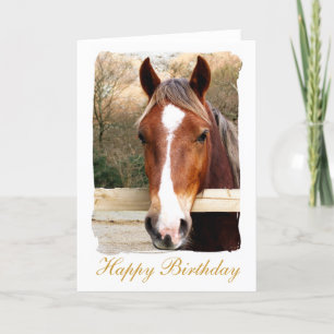 HORSES CARD