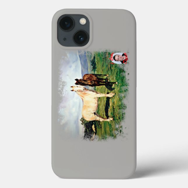 Horses Case-Mate iPhone Case (Back)