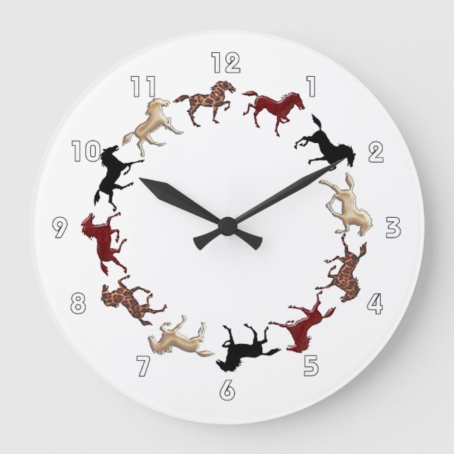 Horses Circle 'Round the Clock (Front)