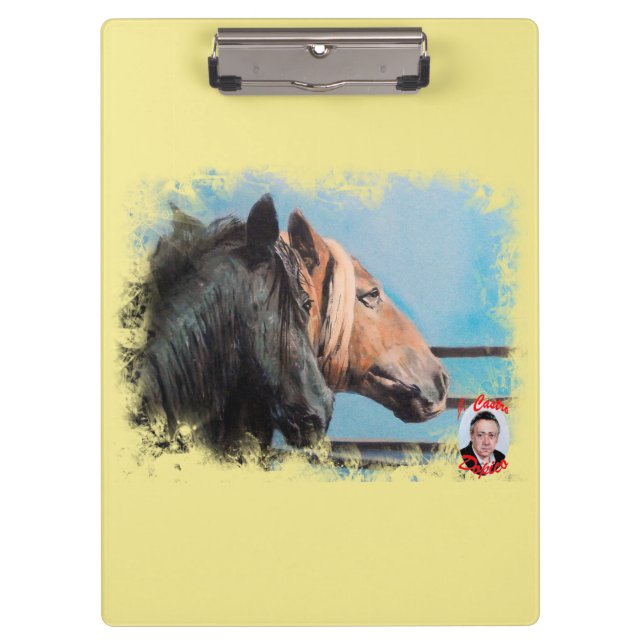 Horses Clipboard (Front)