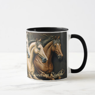 Horses coffee mug