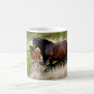 HORSES COFFEE MUG