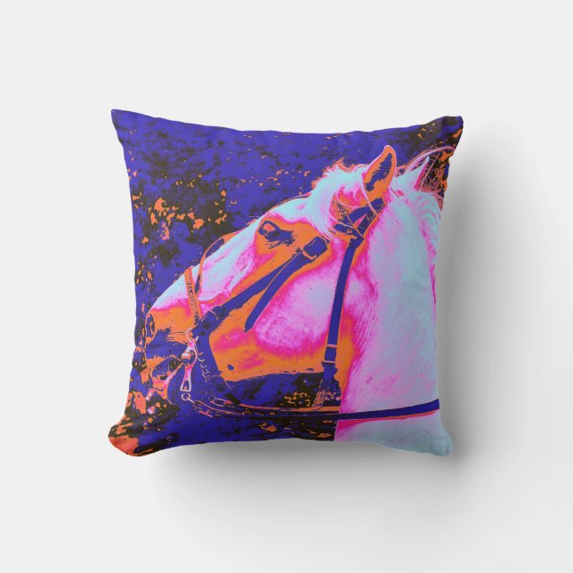 HORSES CUSHION (Front)