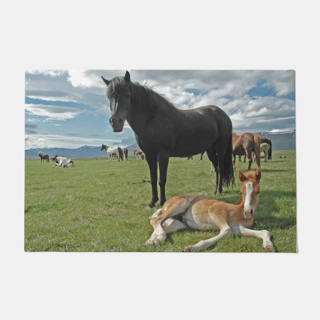 Horses Doormat (Front)