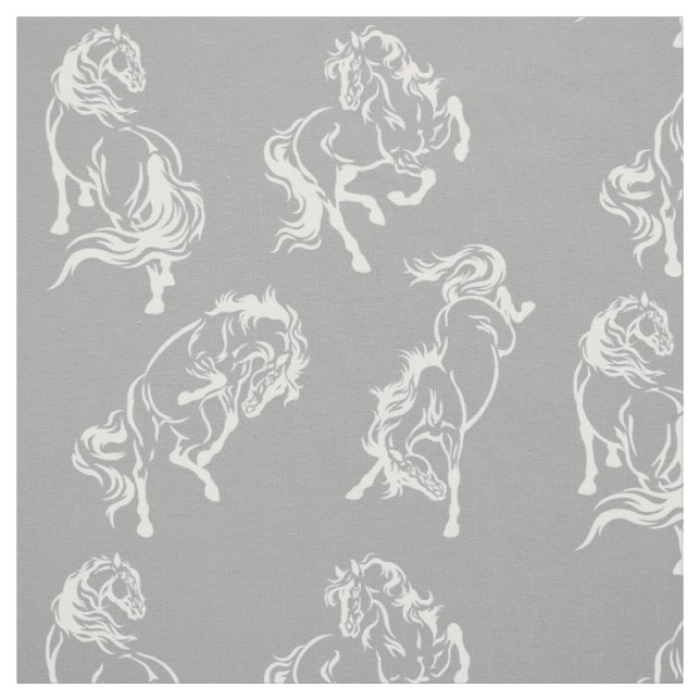 horses fabric (Swatch)
