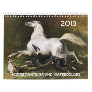 HORSES FINE ART COLLECTION Paintings And Drawings Calendar