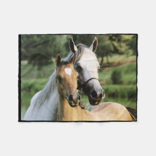 Horses Fleece Blanket