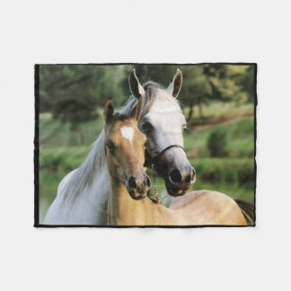 Horses Fleece Blanket