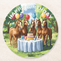Horses Happy Birthday