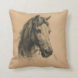 Horse's Head (by Heywood Hardy) Cushion