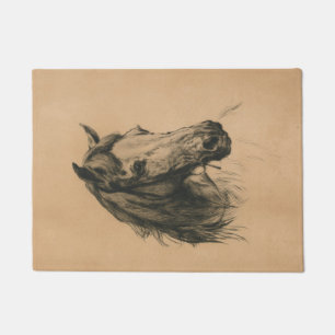 Horse's Head (by Heywood Hardy) Doormat