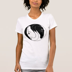 Horse's heads yin yang T-Shirt