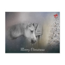 Horses: Horse Lovers Snowy Winter Christmas