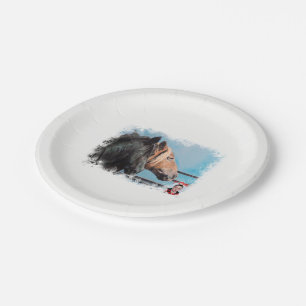 Horses/Horses/Horses Paper Plate