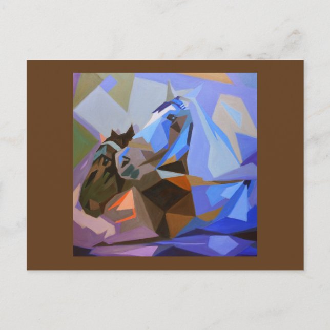 Horses II Postcard (Front)